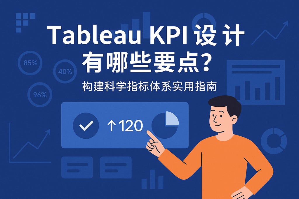 Tableau KPI设计有哪些要点？构建科学指标体系实用指南